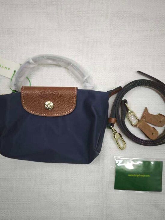 NONE Handbags - Longchamp Navy blue Mini Crossbody Bag